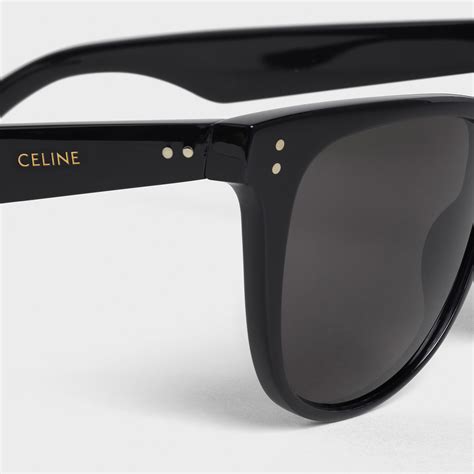 celine black frame 01|Black Frame 01 Sunglasses in Acetate .